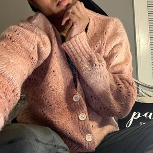 🥰Y.A.S Blush Kiss 5-Button Cardigan